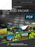 Statistik Daerah Kecamatan Macang Pacar 2016