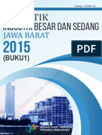 Statistik Industri Besar Dan Sedang Jawa Barat 2015 (Buku 1)