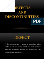 Defects AND Discontinuities