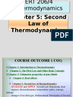 Chapter 5: Second Law of Thermodynamics