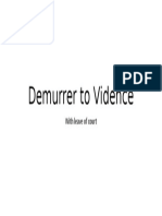Demurrer To Vidence: With Leave of Court