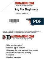 Barcoding For Beginners