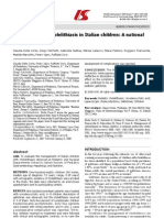 Management of Cholelithiasis in Italian Children