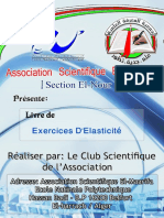 Exercices D Elasticité PDF