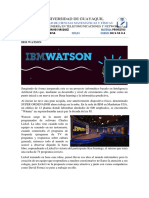 Investigación 4 IBM WATSON