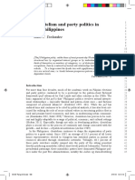 Clientelism and Party Politics in The Philippines