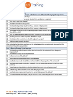 Strategy Analysis Checklist