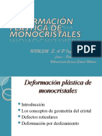 Deformación Plástica de Monocristales 2