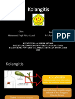 Cholangitis Jadi PRESENTASI