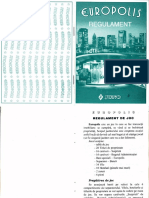 Europolis Regulament PDF