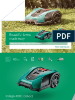 Beautiful Lawns Made Easy.: With The New Indego Robotic Lawnmowers