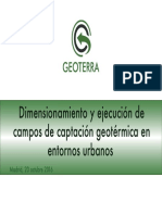 1 Dimensionamiento y Ejecucion de Campos de Captacion Geotermica GEOTERRA Fenercom-20162