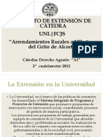 2012Presentacion PEC Arrendamientos Rurales a 100 Anos Del Grito de Alcorta