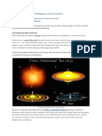 Bagaimana Tata Surya Terbentuk Dan Dari Mana Asal Mulanya