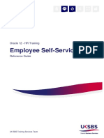 Employee Self Service User Guide