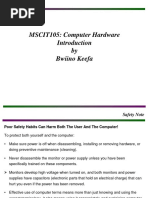 Introduction To Computer Hardware