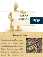 Pasar Barang Dan Input