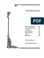 Daftar Nilai Saprudin