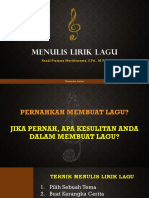 Orang Tua" penyanyi: Naff   - Rimanya: ABAB   - Pesan: Menghargai jasa orang tuaB) Persahabatan     - Judul: "Sahabat