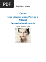Curso Maquiagem Para Festas e Noivas