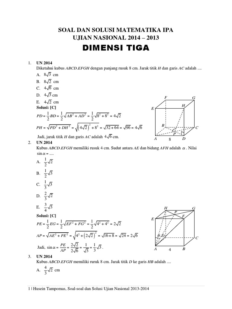 Soal Un Dimensi Tiga Guru Paud