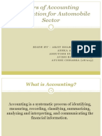 Users of Accounting Information For Automobile Sector PFA