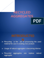 Recycled Cyclopean Aggregates