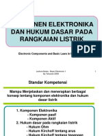 Komponen Elektronika Dan hukum Dasar Pada Rangkaian.pdf
