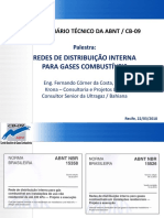 Projeto e execução de redes de distribuição interna para gases combustíveis