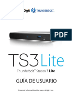 CalDigit TS3 Lite Manual ES