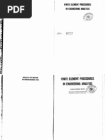 Fea Finite Element Procedures By K J Bathe