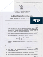 Ict 23o1 - Design and Analysis of Algorithms