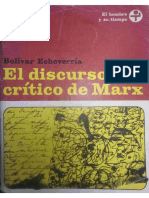 Bolivar Echeverría -el discuros critico de Marx.pdf