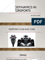 Aerodynamics in Motor Sports