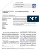 Components of Task Switching A Closer Look at Task Switching and Cue Switching