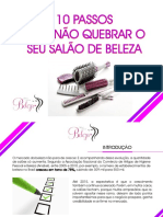 Ebook 10 Passos para Não Quebrar o Seu Salão