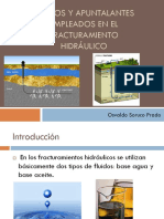 Fluidos y Apuntalantes Empleados en El Fracturamiento Hidráulico