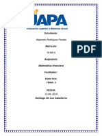 Tarea 5 de Matematica Financiera