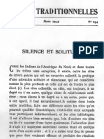 René Guénon - Silence Et Solitude