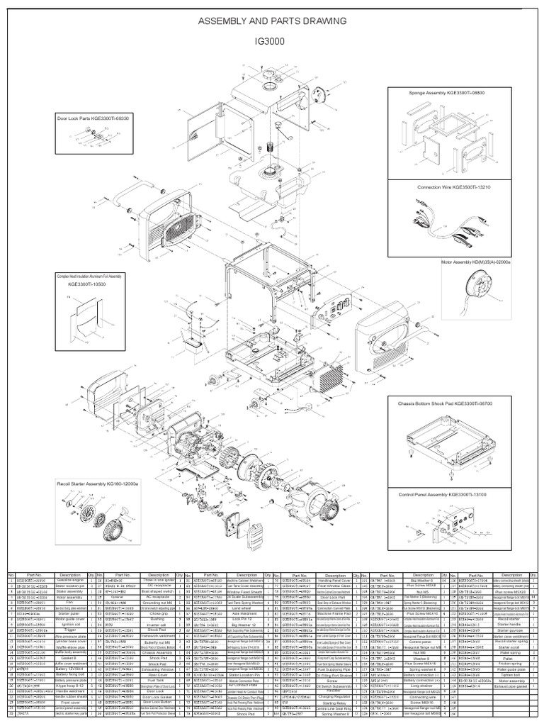 Ig3000 (1) Esploso | PDF