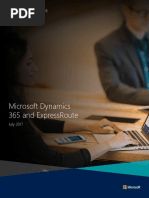 Microsoft Dynamics 365 and ExpressRoute