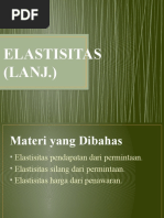 Makalah Elastisitas Permintaan Dan Penawaran