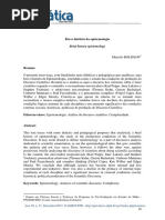 Breve História Da Epistemologia