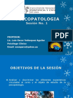 PSICOPATOLOGIA