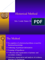 Historical Method Library Science