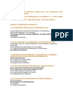 Reporte sobre ejercicios de finanzas públicas