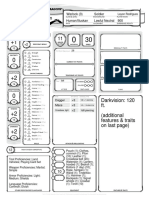 Pretor Mox Beorson: Darkvision: 120 Ft. (Additional Features & Traits On Last Page)