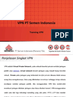 Setup VPN PT Semen Indonesia