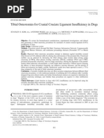 Download Tibial Osteotomies for Cranial Cruciate Ligament Insufficiency in Dogs by Shirley Marroquin SN38612722 doc pdf