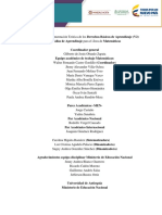 DBA Matemáticas y Mallas de Aprendizaje para El Área Del Matemáticas PDF